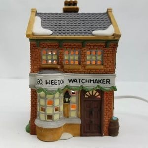 Department 56 Dickens’ Village Series Heritage Collection, Geo Weeton Watchmaker
